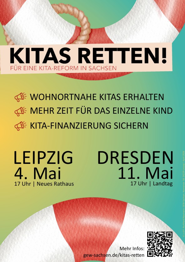 Kitas retten!